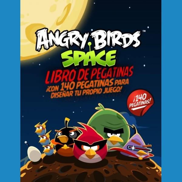 Foto Libro de pegatinas angry birds space