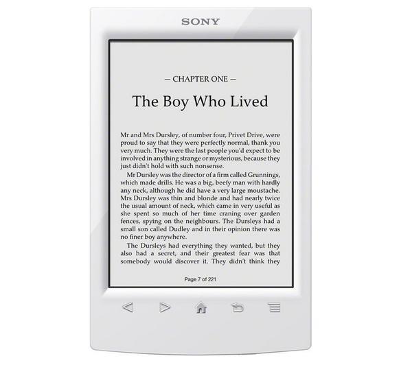 Foto Libro electrónico PRS-T2 - blanco con Oferta Harry Potter