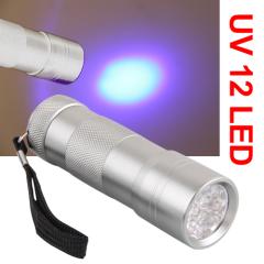 Foto linterna antorcha flashlight 12 led ultravioleta luz detector foto 57998
