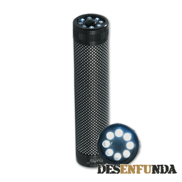 Foto Linterna Vortex de 8 leds sub-c recargable negra 52600 foto 299584
