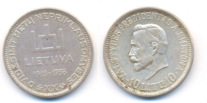 Foto Litauen: 10 Litu 1938