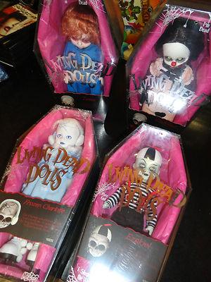 Foto Living Dead Dolls - Serie 12 - Lote De 4 - Frozen Charlotte - Goticas - Ghotic foto 741783
