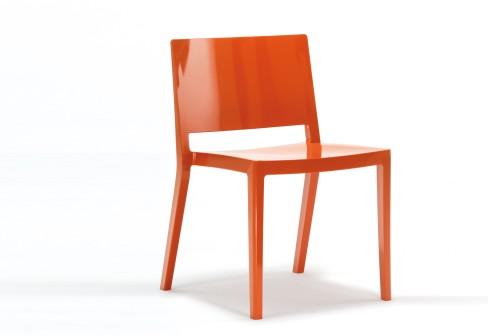 Foto Lizz Silla Naranja (2 ud) de Kartell