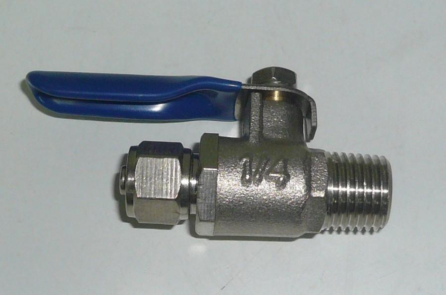 Foto Llave de paso instalación ósmosis de 1/4