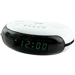 Foto Lloytron J412WH Bolero AM/FM Radio Alarm Clock - White foto 824396