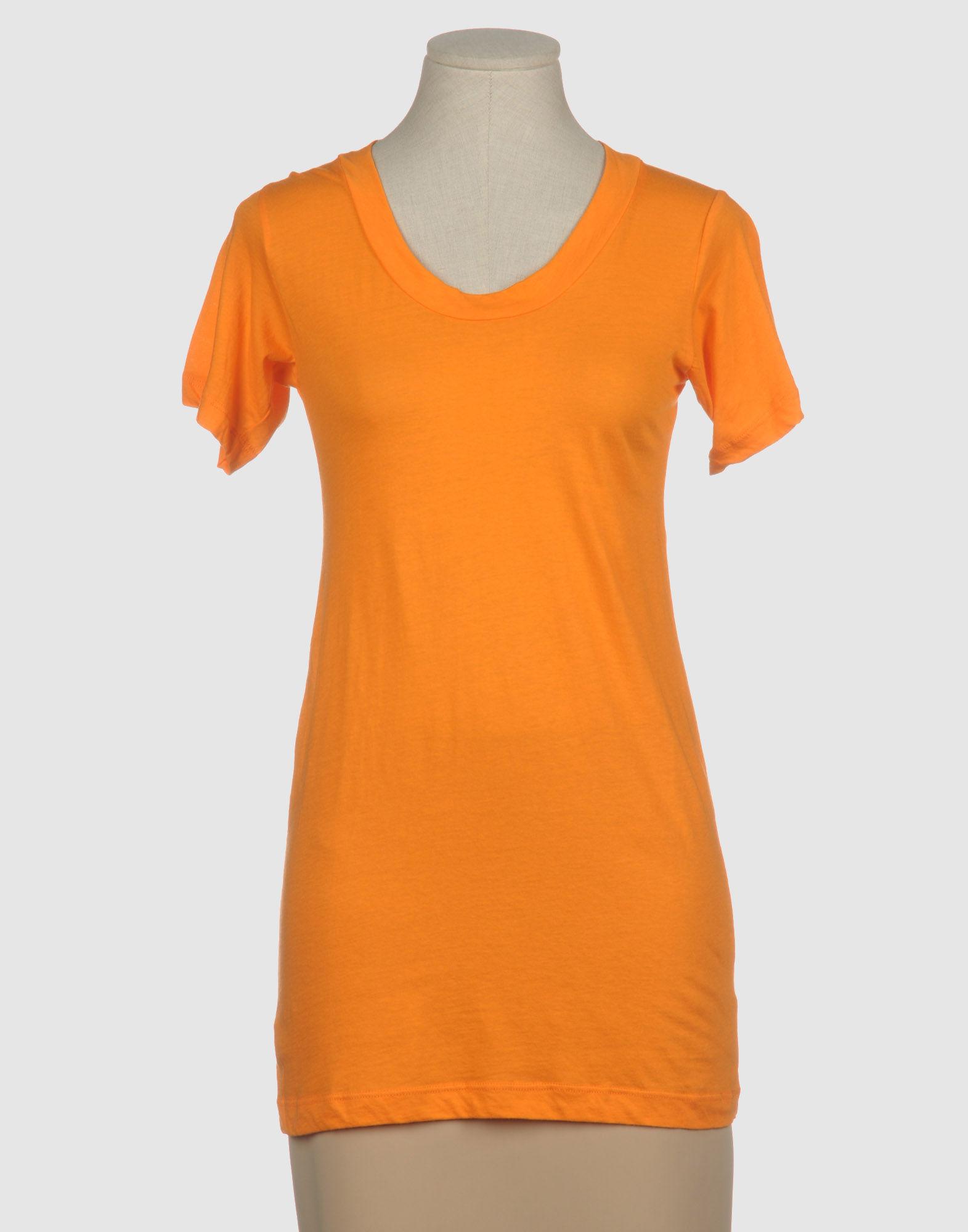 Foto Lna Camisetas De Manga Corta Mujer Naranja foto 963739