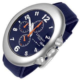 Foto Locman Relojes para Hombre, Reloj Cronómetro Caja Aluminio Azul - Nuovo