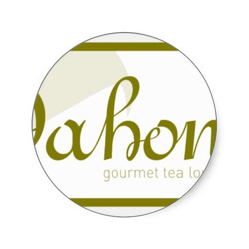 Foto logotipo del dahon Etiquetas Redondas foto 583056