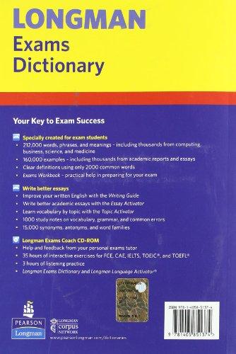 Foto Longman Exams Dictionary: Update (L Exams Dictionary) foto 494550