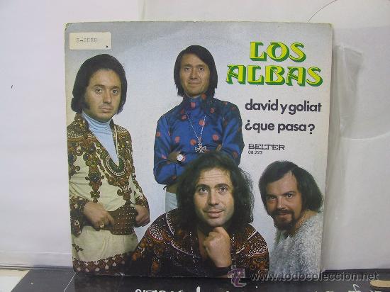 Foto los albas david y goliath / que pasa belter 1973 foto 32568