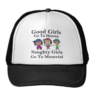 Foto Los buenos chicas van al cielo que van los chicas Gorra foto 284581