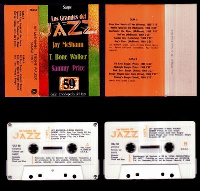 Foto Los Grandes Del Jazz 59 - Spain Cassette Sarpe 1981 - Jay Mcshann, Sammy Price foto 791711