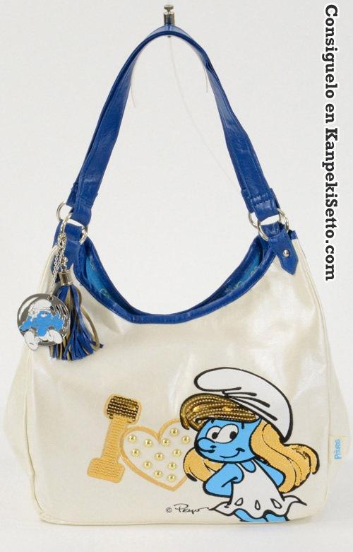 Foto Los Pitufos Bolsa De I Love White