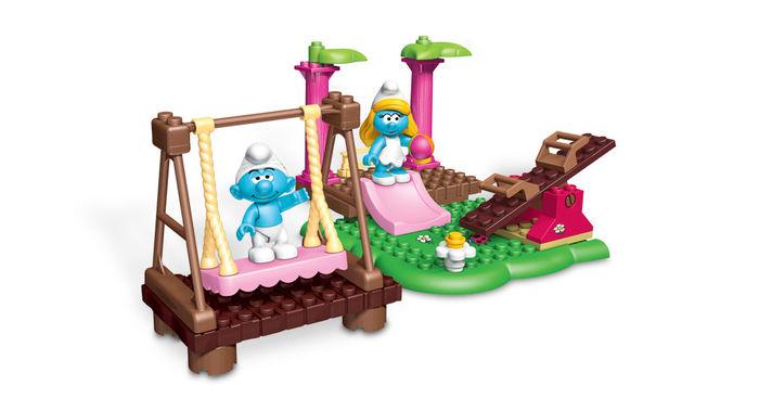 Foto Los Pitufos Mega Bloks Kitsde ConstruccióN Playground foto 918329