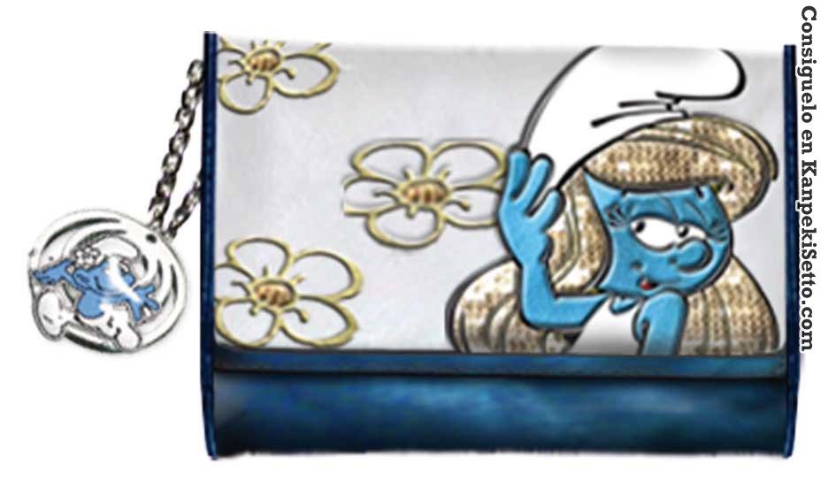 Foto Los Pitufos Monedero Gold Flower
