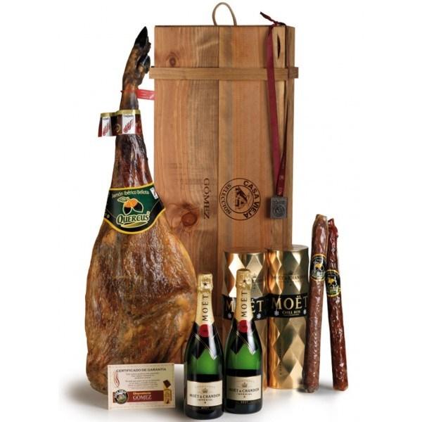 Foto Lote de Armonía de Jamón de Bellota D.O. y Möet Chandon foto 600870