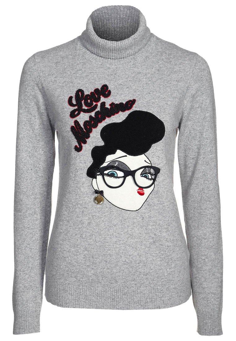 Foto Love Moschino Jersey De Punto Gris 44 foto 165191