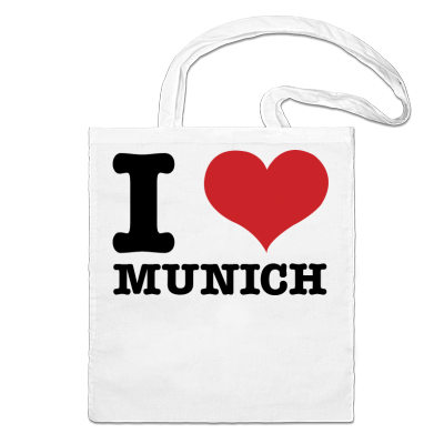 Foto Love Munich Bolso de yute foto 660662