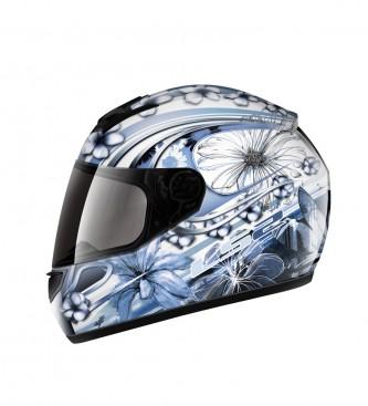 Foto Ls2. Casco integral LS2 Stardust III azul brillo
