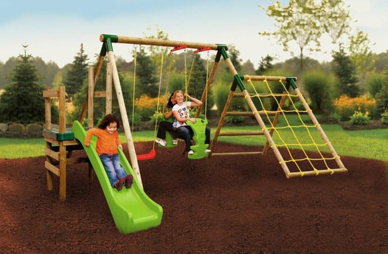 Foto Luxembourg climb slide n swing set little tikes foto 38167