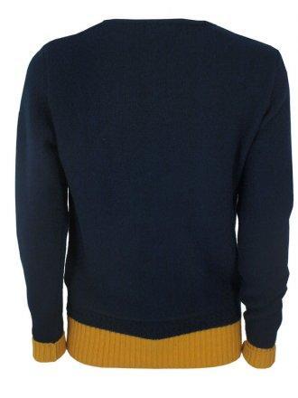 Foto Lyle and Scott Letterman Knit - Navy
