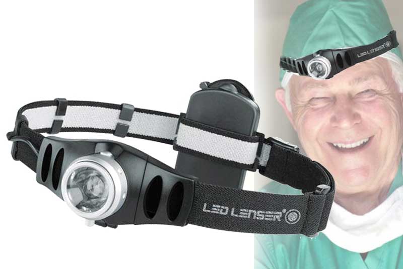 Foto Lámpara Frontal H7 R Recargables - Led Lenser