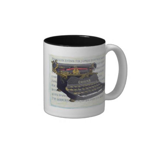 Foto Máquina de escribir vieja Taza De Café foto 682307