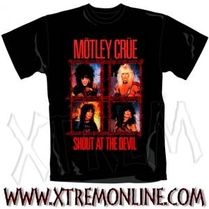 Foto Mötley Crüe - Shout Wire Camiseta / XT3552 foto 478729