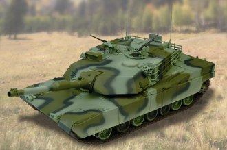 Foto M1A1 Abrams Diecast Model Tank