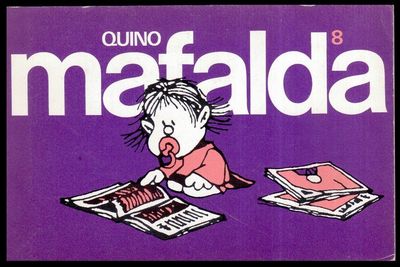 Foto Mafalda Nº 8 - Quino - Libro / Book - Tapa Blanda - Excelente / Excellent -comic foto 685785