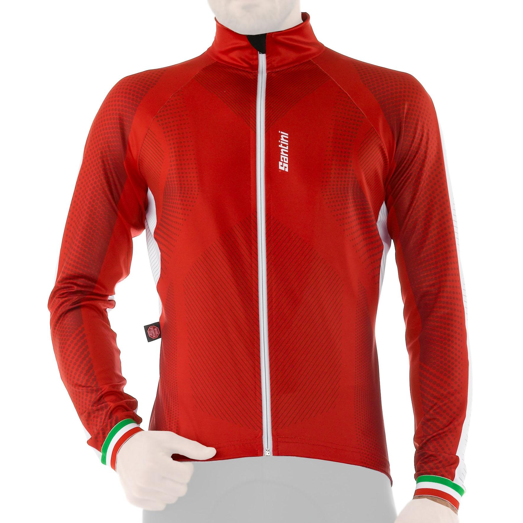 Foto Maillot para ciclismo Santini FW 511 75 Gaia rojo para hombre , 3xl