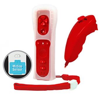 Foto Mando Wii Motion Sensor Total Kaos (Rojo) foto 499852