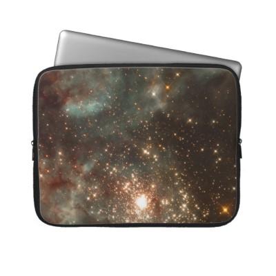 Foto Manga del ordenador portátil del cúmulo de estrell Funda Portátil foto 382843