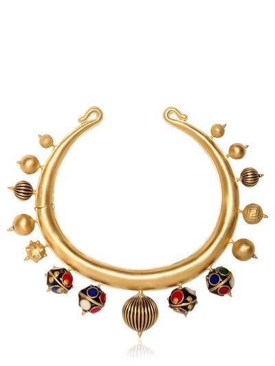 Foto manish arora collar bañado en oro ara foto 721413