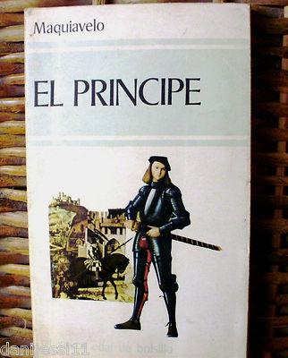 Foto Maquiavelo/ El Príncipe/ Edaf/ 1980 foto 391931