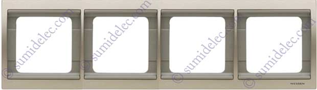 Foto Marco 4 Elementos Horizontal Cobre Saten 8474.1cs Olas Niessen