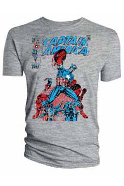 Foto Marvel Camiseta Captain America #111 Jim Steranko Cover Talla Xxl foto 525501