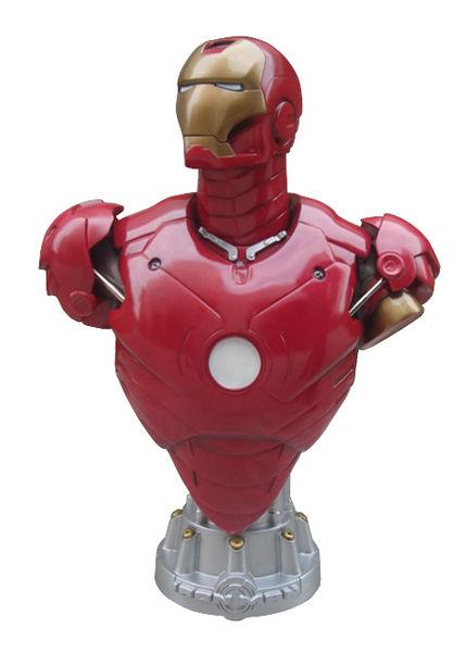 Foto Marvel Comics Busto TamañO Real Iron Man 59 Cm foto 355987