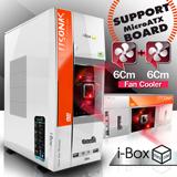 Foto mATX ITSONAS i-box WO (White-Orange)