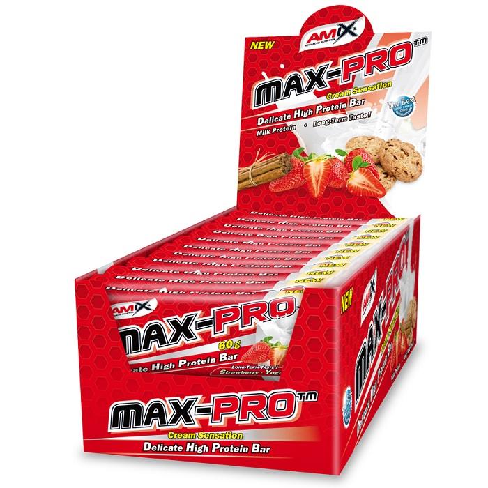 Foto Max Pro Protein bar - 24 x 35g - AMIX foto 118947