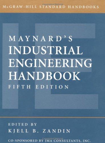 Foto Maynard's Industrial Engineering Handbook (McGraw-Hill Standard Handbooks) foto 314163
