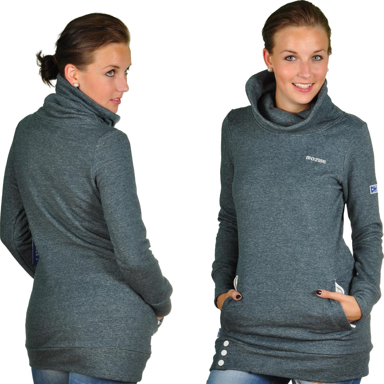 Foto Mazine Long Sudadera Gris Oscuro foto 353331