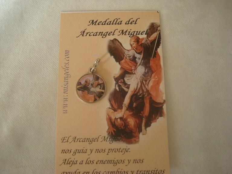 Foto Medalla arcángel miguel