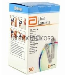 Foto Medisense Thin Lancetas Estériles, 50 Unidades