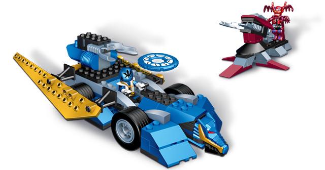 Foto MEGA BLOKS 5827 Power Rangers Samurai Azul foto 39368