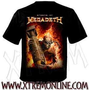 Foto Megadeth - Arsenal Camiseta / XT2896 foto 491351