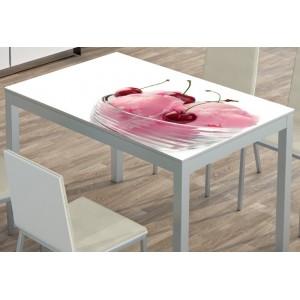 Foto Mesa de cocina helado cerezas 301