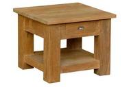 Foto Mesa de noche de teca maciza Brunei 50 cm foto 486394