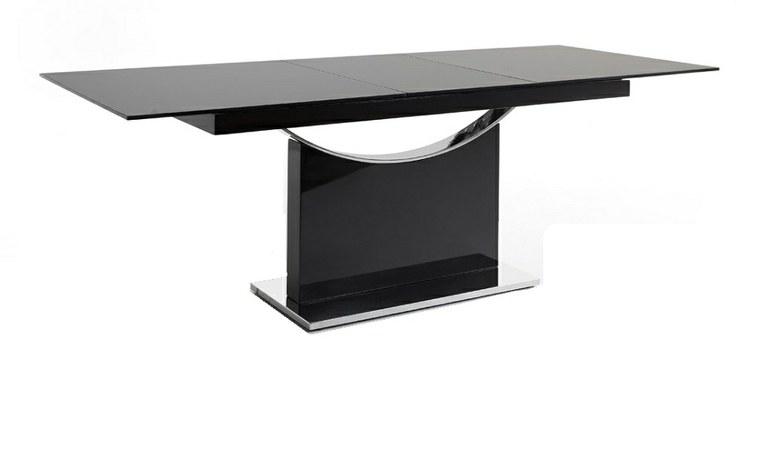 Foto Mesa giò extensible cristal negro foto 857538