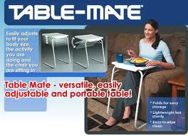 Foto Mesa Plegable Auxiliar  Table Mate -  Portatil Multiusos Anunciado En Tv foto 100128